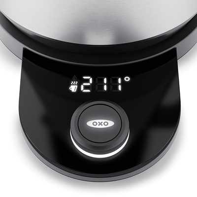 OXO On Clarity Cordless Glass Electric Kettle by Williams-Sonoma - Dwell