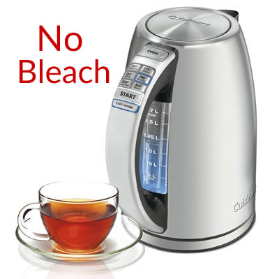 no bleach in variable kettle