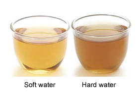 soft vs hard water tea